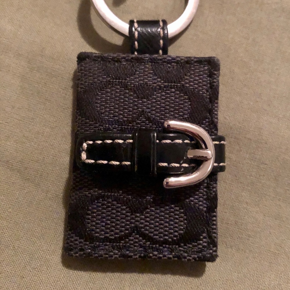 Coach Locket Keychain